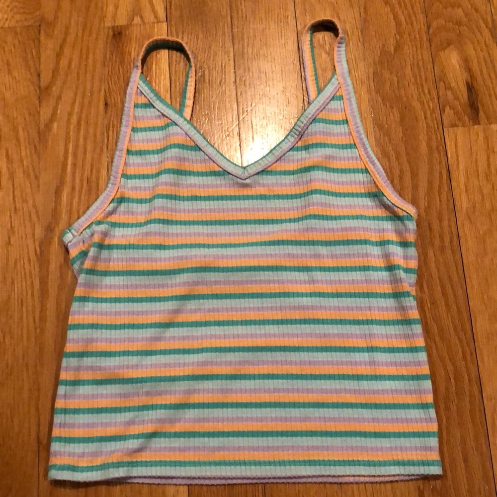 NWOT American Eagle Outfitters Cropped Ribbed Tank Top